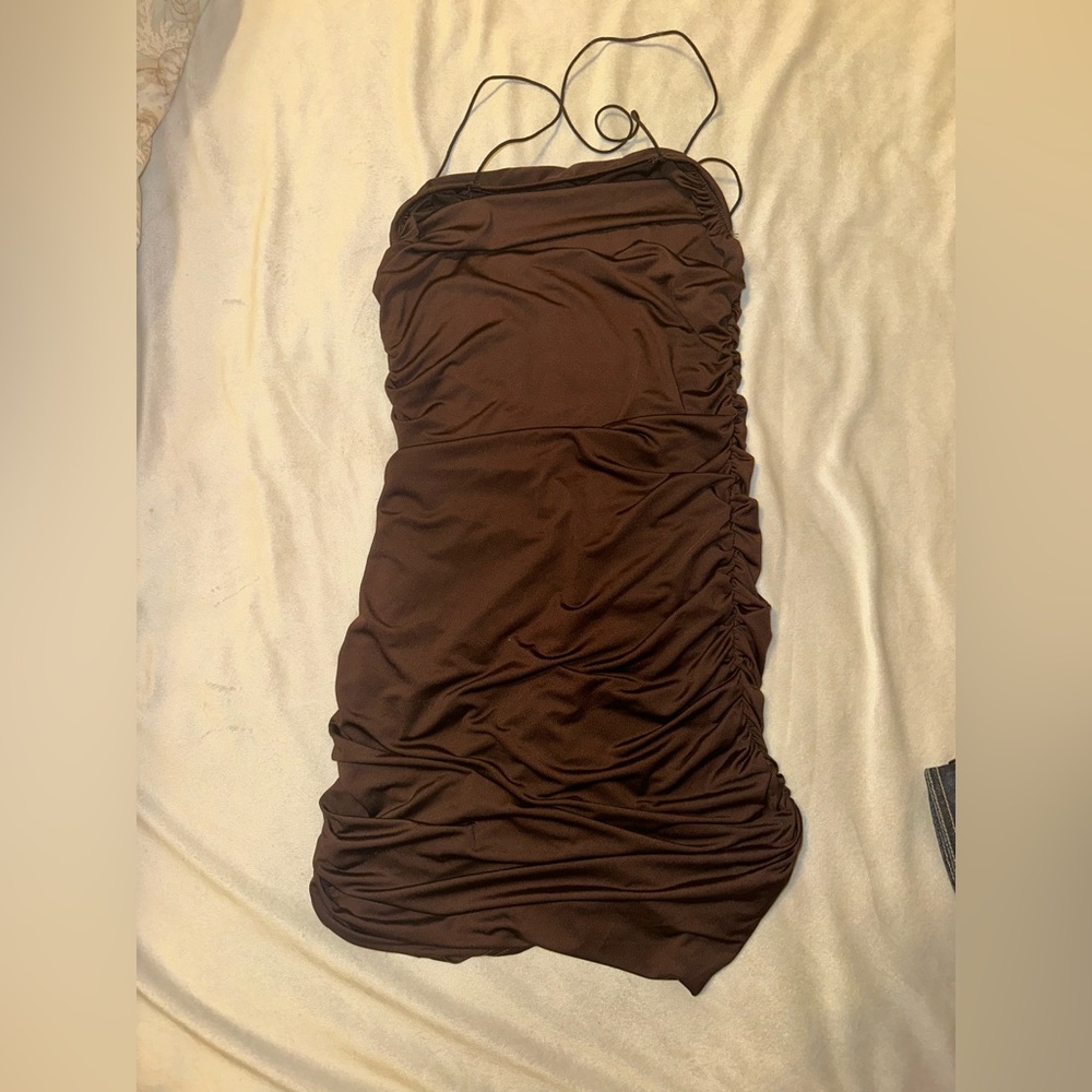 Brown dress